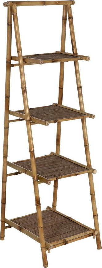 Bambusový regál v přírodní barvě 48x152x50 cm Manali – Ixia Ixia