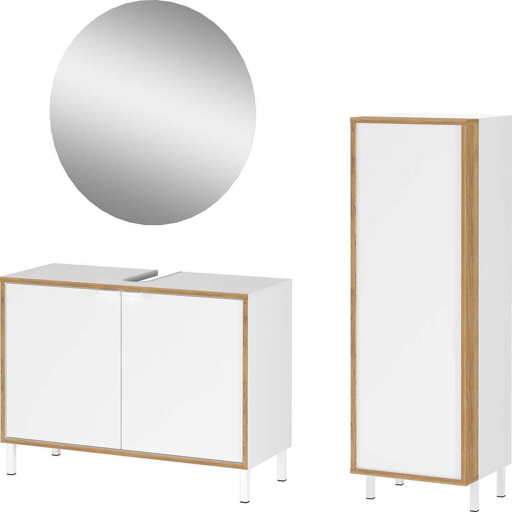 Bílá koupelnová sestava Topeka – Germania Germania