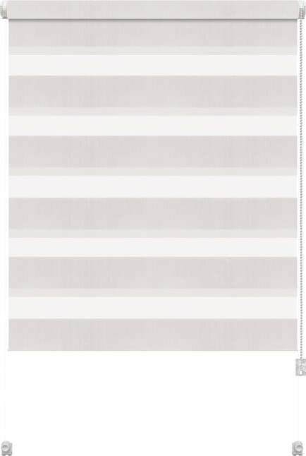 Bílá roleta den a noc 57x150 cm Zebra – Gardinia Gardinia