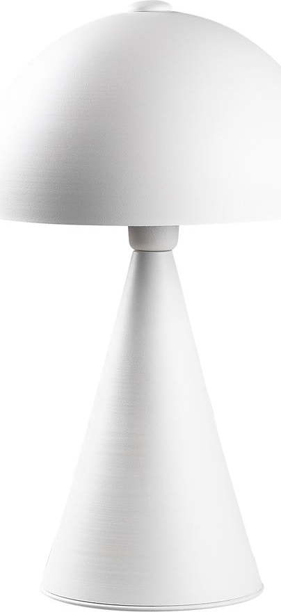 Bílá stolní lampa s kovovým stínidlem (výška 52 cm) Dodo – Opviq lights Opviq lights
