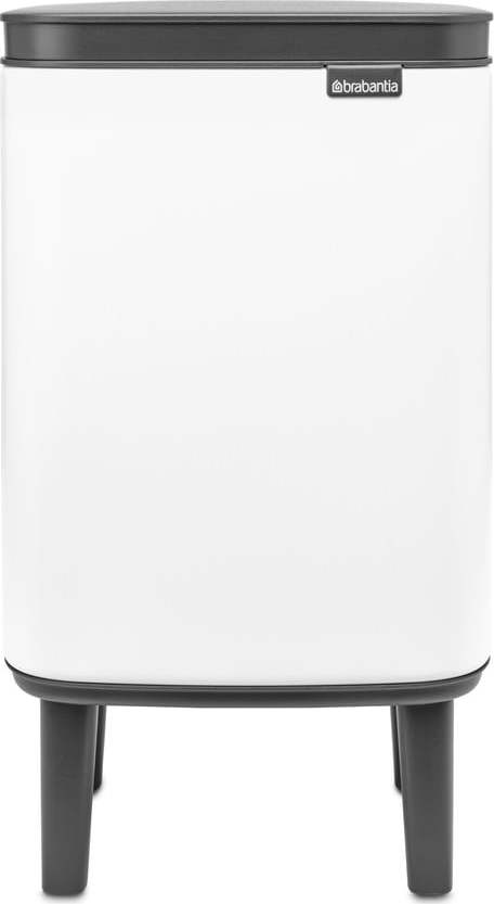 Bílý ocelový odpadkový koš 4 l Bo Hi – Brabantia Brabantia