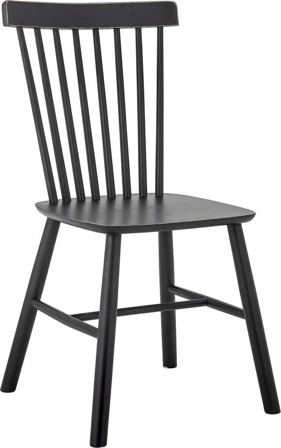 Černá jídelní židle z kaučukového dřeva Mill – Bloomingville Bloomingville
