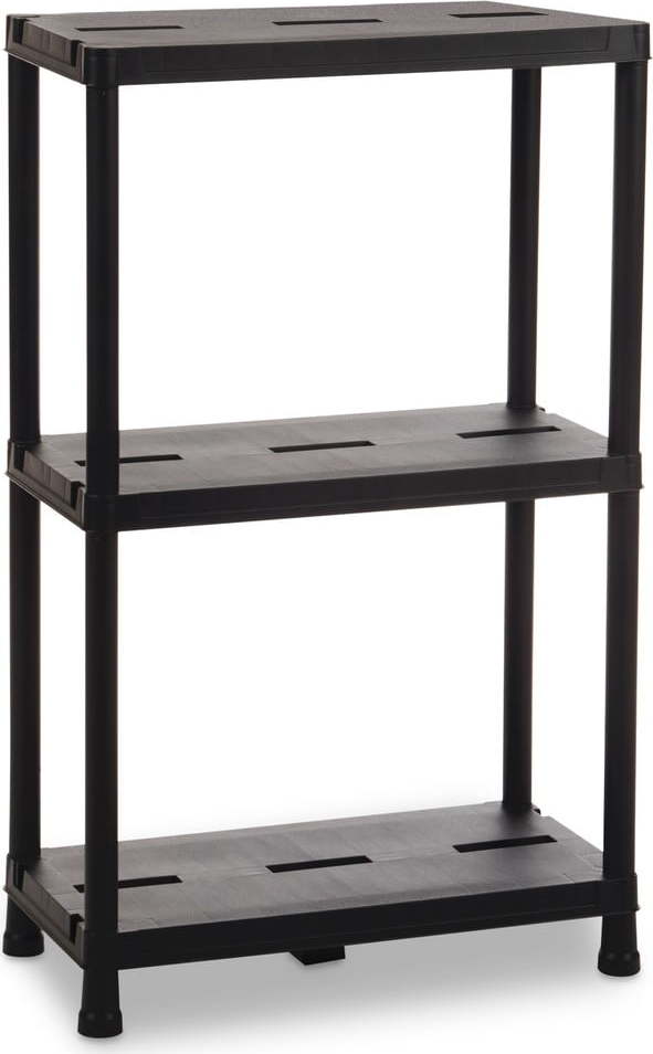 Černý plastový úložný regál 60x95 cm Universal Pro – Toomax TOOMAX