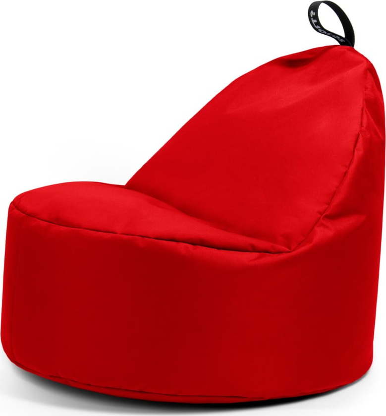 Červený dětský sedací vak Round M – So Soft? So Soft?