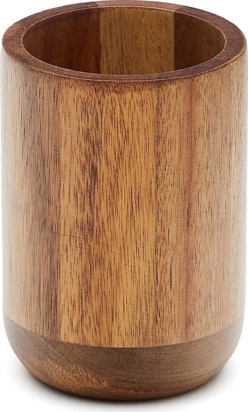 Dřevěný kelímek na zubní kartáčky v přírodní barvě Senda – Kave Home Kave Home