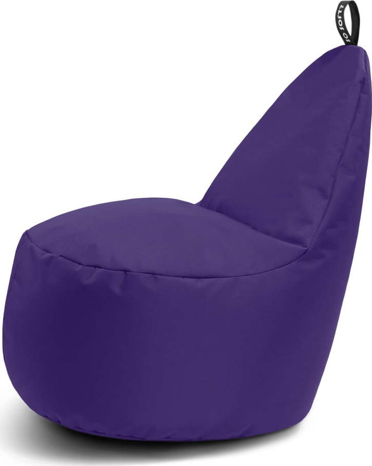 Fialový sedací vak Lull L – So Soft? So Soft?