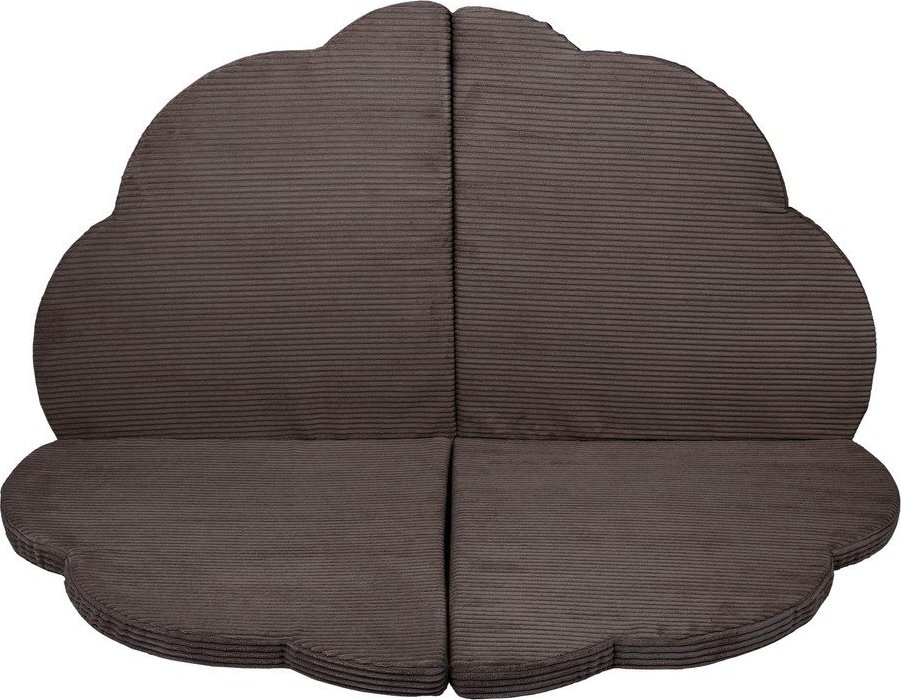 Hnědá dětská hrací podložka 160x160 cm – Meowbaby MeowBaby