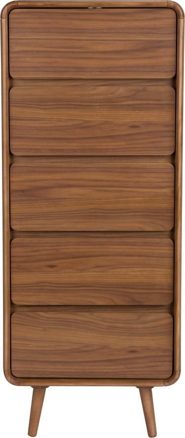 Hnědá komoda z jasanového dřeva 45x112x40 cm Rise – Zuiver Zuiver