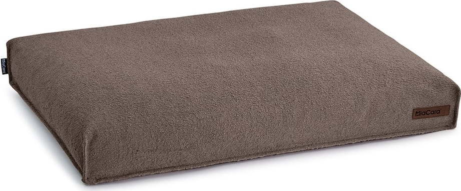 Hnědá matrace pro psa z materiálu bouclé 80x60 cm Mondo Chocolate S – MiaCara MiaCara