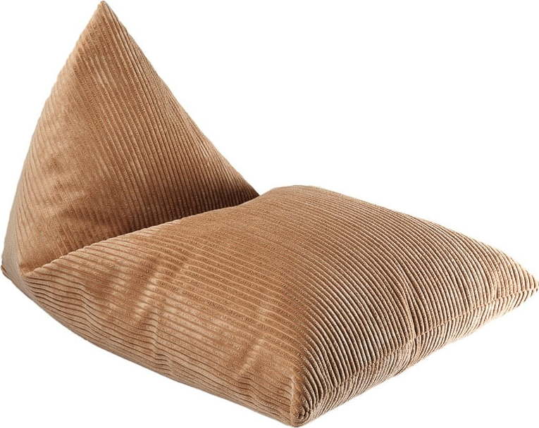 Hnědý manšestrový dětský sedací vak Big Lounger – Wigiwama Wigiwama