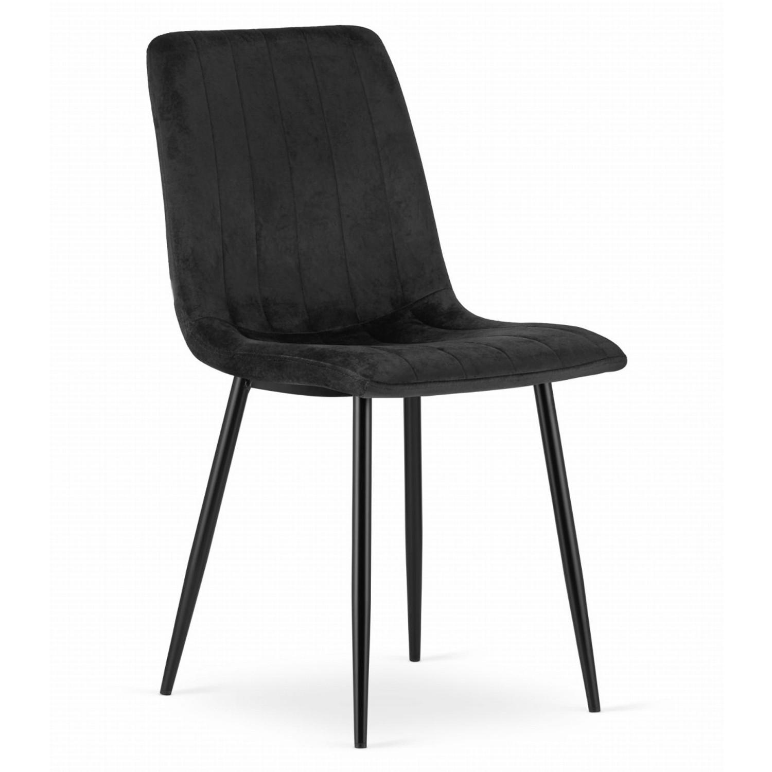 Jídelní židle LAVA - černá/černé nohy Signal-nabytek