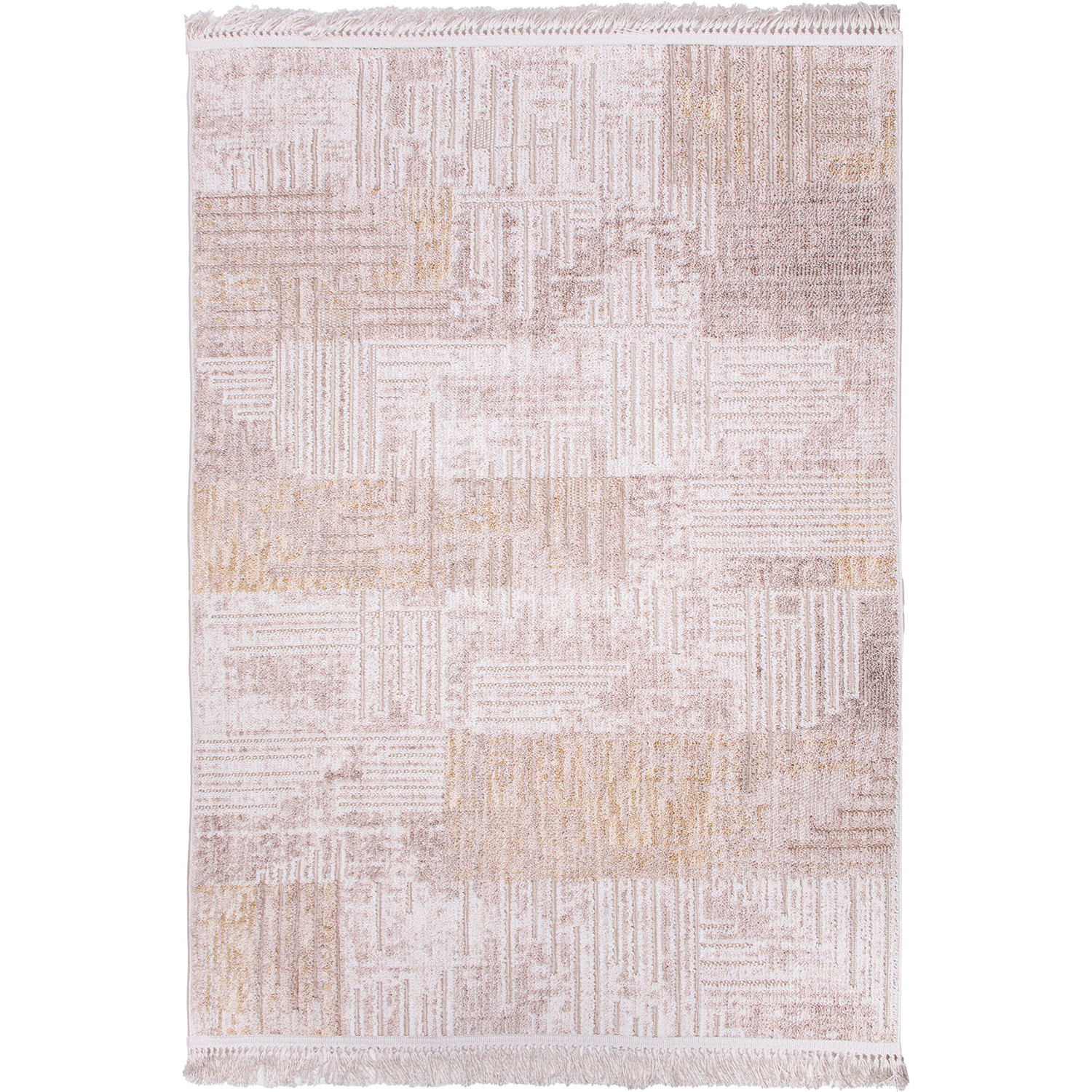 Koberec BENITA 512 žlutá-krémová - 133x190 cm Marbex