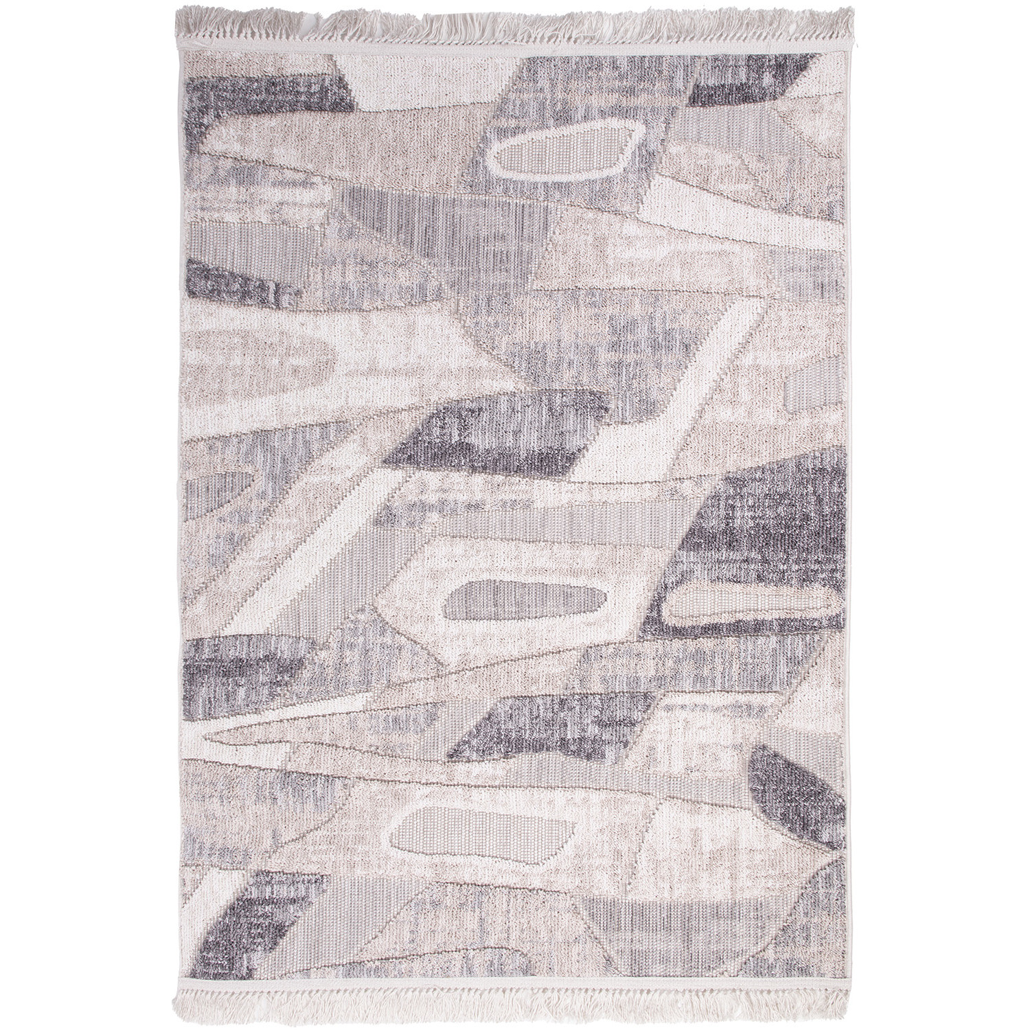 Koberec BENITA 519 šedá-krémová - 80x150 cm Marbex