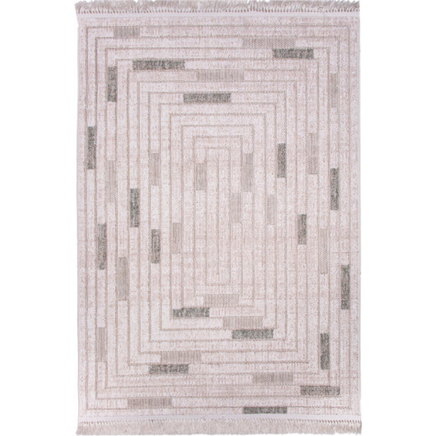 Koberec BENITA 525 zelená-krémová - 160x230 cm Marbex