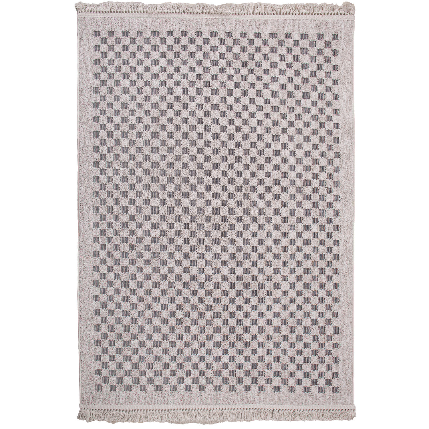 Koberec BENITA 952A modrá-krémová - 133x190 cm Marbex