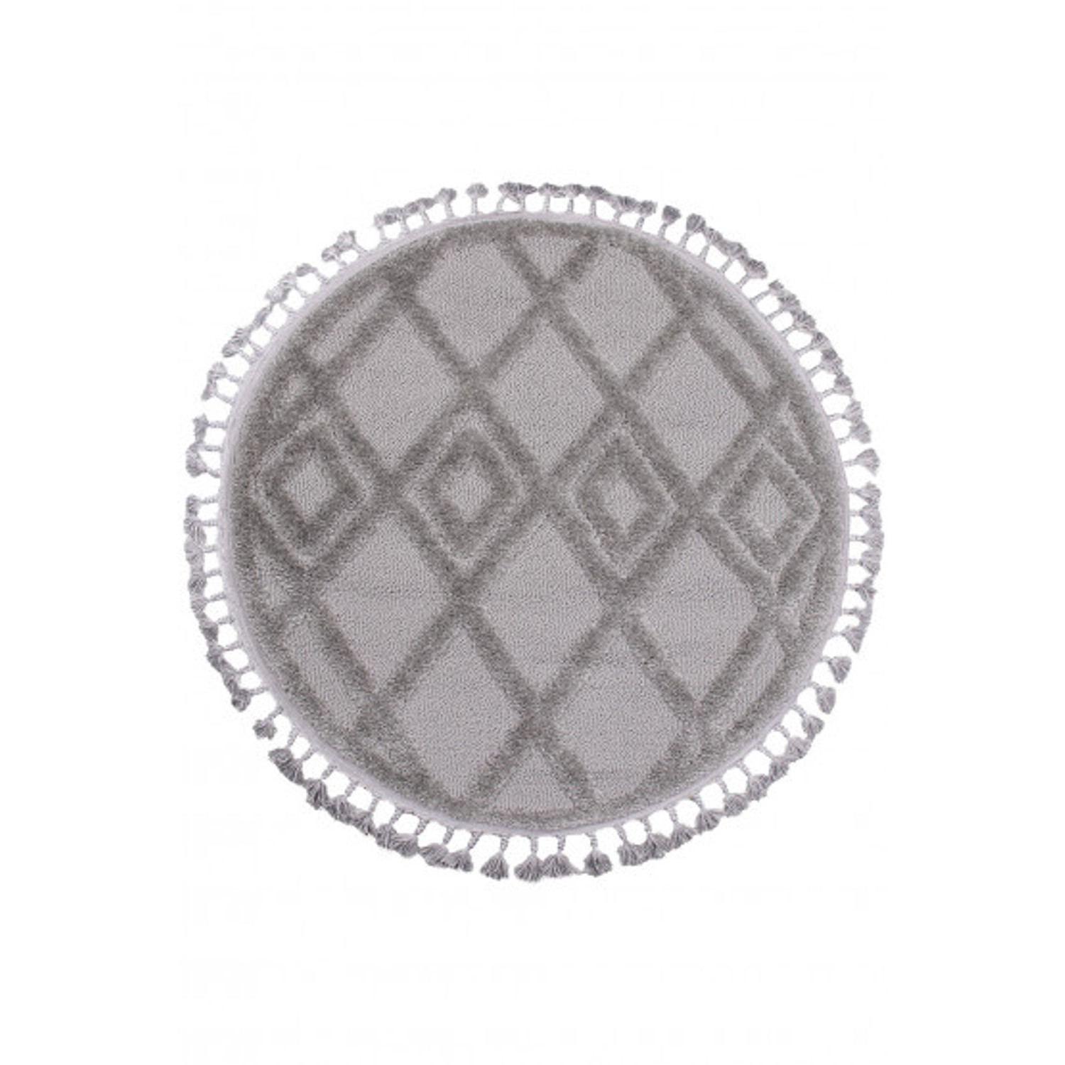 Koberec BERBER 6843 šedá - 120x120 cm Marbex