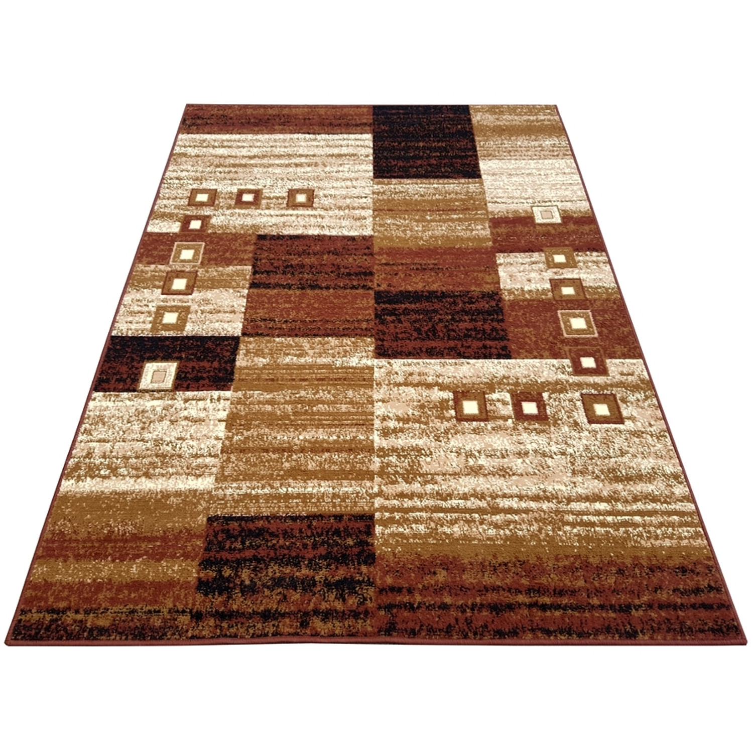 Koberec PP 765 hnědá - 180x250 cm Rexcarpet s.c.