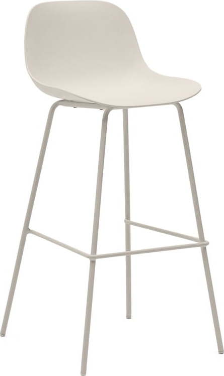 Krémová barová židle (výška sedáku 74 cm) Altea – Kave Home Kave Home
