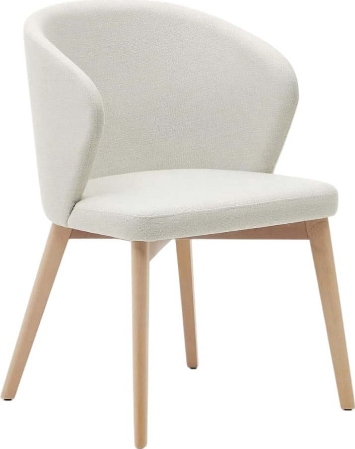 Krémové čalouněné jídelní křeslo Darice – Kave Home Kave Home