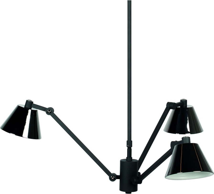 Leskle černé závěsné svítidlo Lub – Zuiver Zuiver