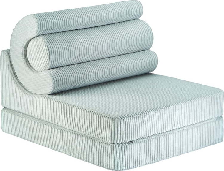 Manšestrové dětské křesílko v mentolové barvě Flipster – Wigiwama Wigiwama