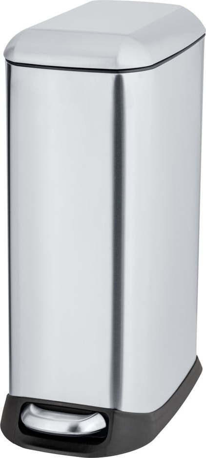 Nášlapný odpadkový koš z nerezové oceli ve stříbrné barvě 20 l Design – Wenko WENKO