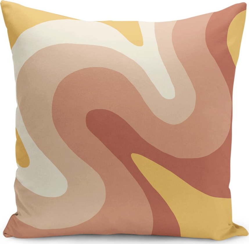 Povlak na polštář 43x43 cm Strawberry Creamsicle – Mila Home Mila Home