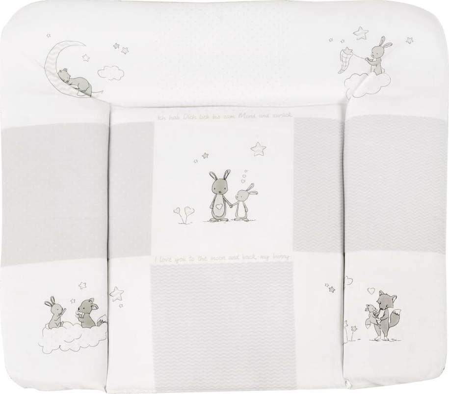 Přebalovací podložka 75x85 cm Fox & Bunny – Roba Roba