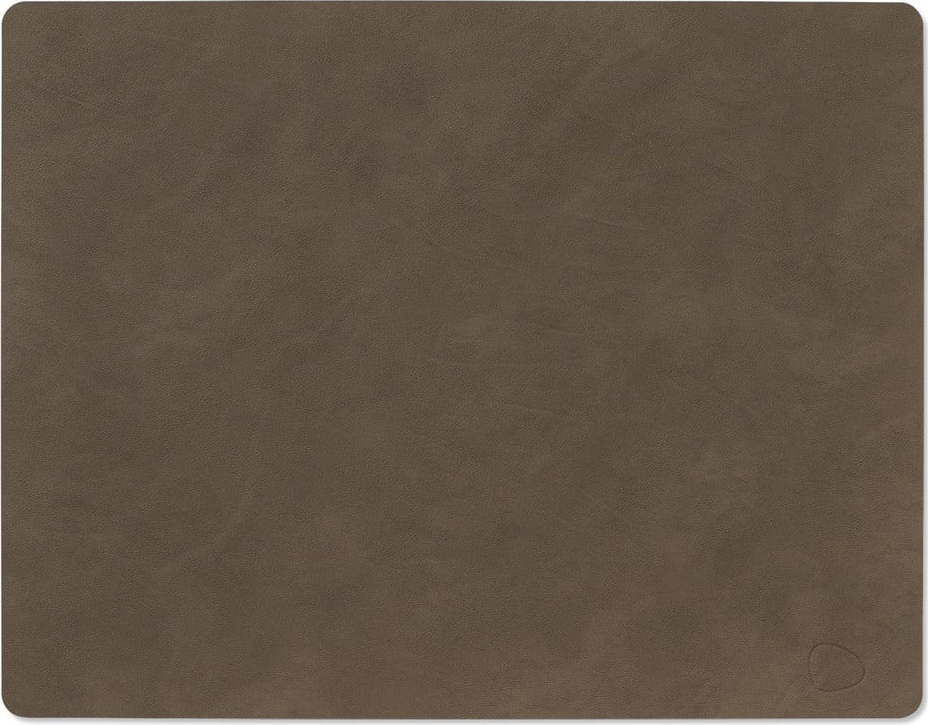 Prostírání z eko kůže 35x45 cm Square L Nupo – LIND DNA Lind DNA
