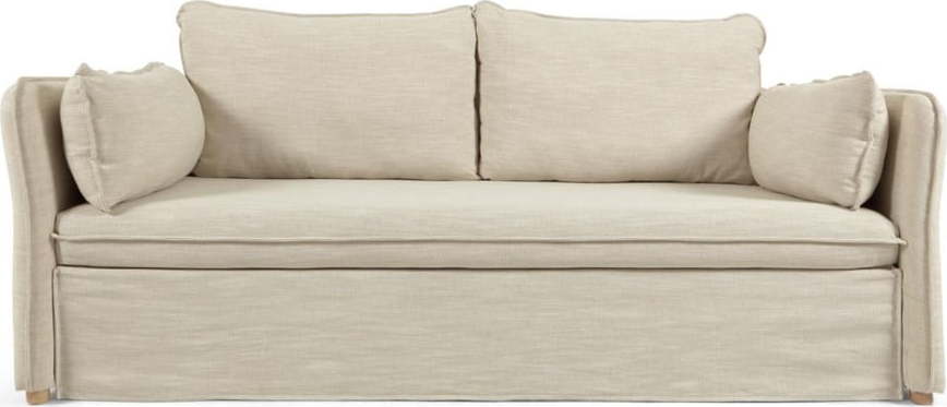 Rozkládací pohovka šedobéžová 210 cm Tanit – Kave Home Kave Home