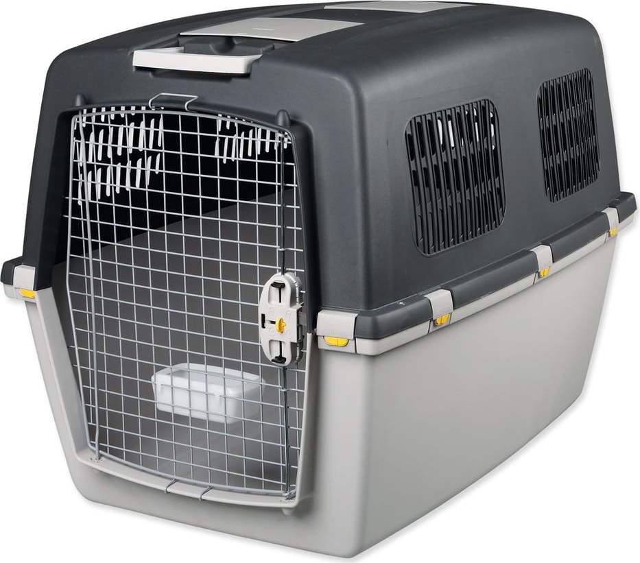 Šedá přepravka pro domácího mazlíčka 104x73 cm Trixie Gulliver 7 L – Plaček Pet Products Plaček Pet Products