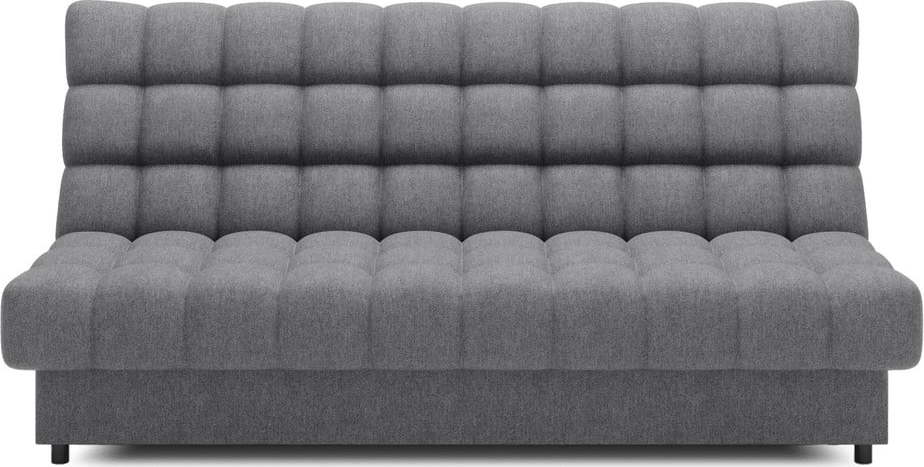 Šedá žinylková rozkládací/s úložným prostorem pohovka 197 cm Clareta – ELTAP ELTAP