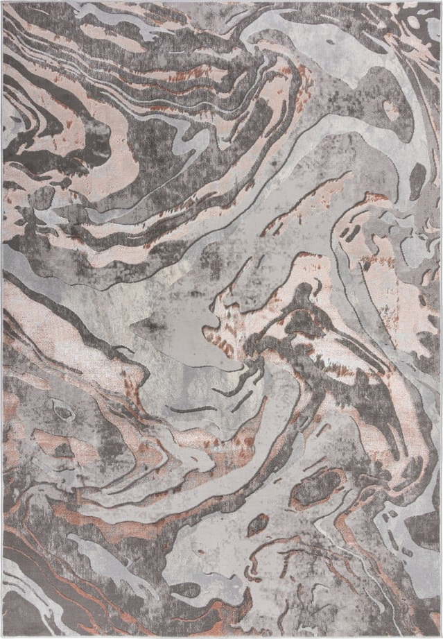 Šedo-béžový koberec 160x230 cm Marbled – Flair Rugs Flair Rugs