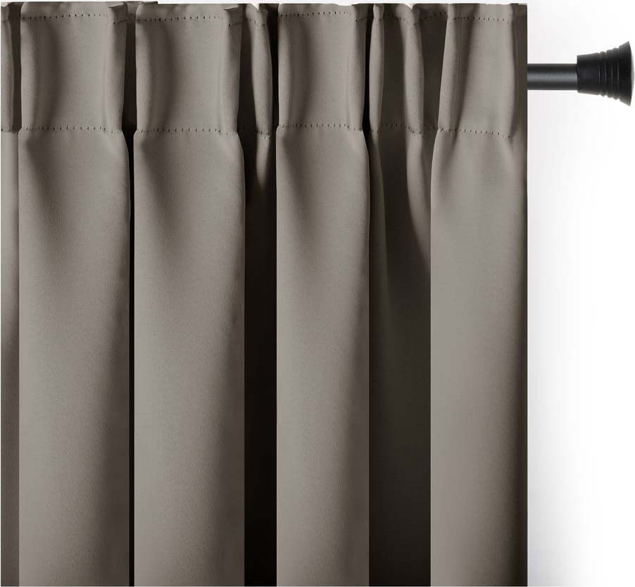 Šedobéžový dimout závěs 140x270 cm Kierra – Restilo Restilo