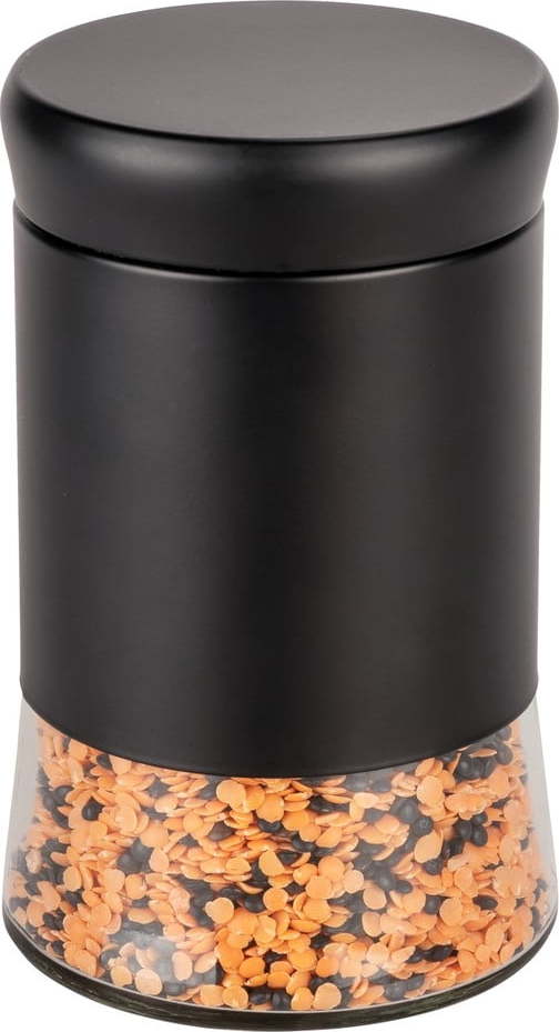 Skleněná dóza na potraviny Black Outdoor Kitchen Boga – Wenko WENKO