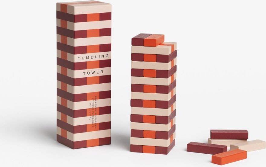 Společenská hra Play Tumbling Towers – Printworks Printworks