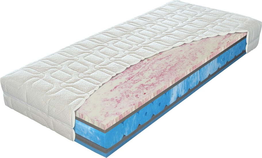 Středně tvrdá pěnová matrace 90x200 cm Octagon – Materasso Materasso