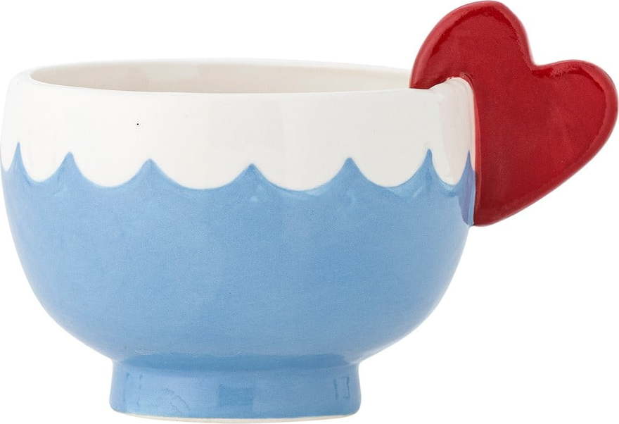 Světle modrý šálek z kameniny 220 ml Lively – Bloomingville Bloomingville