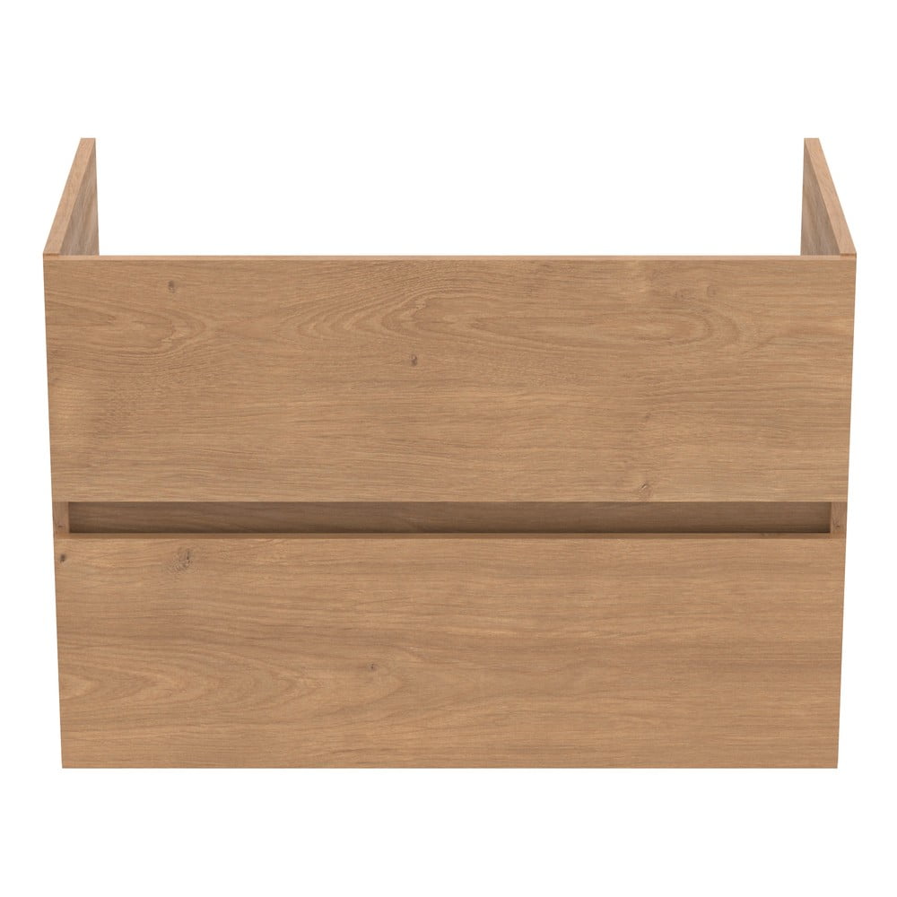 Závěsná skříňka pod umyvadlo v dekoru dubu v přírodní barvě 80x55 cm Eurovit+ – Ideal Standard Ideal standard