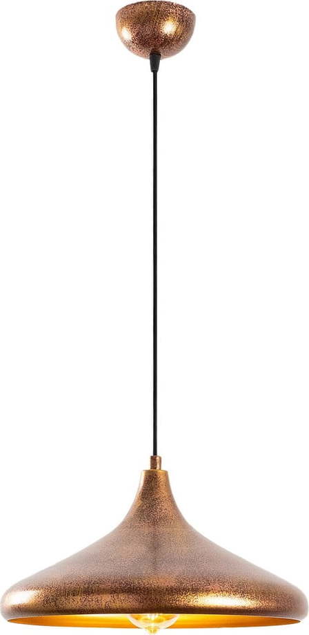 Závěsné svítidlo s kovovým stínidlem ø 34 cm Barek – Opviq lights Opviq lights