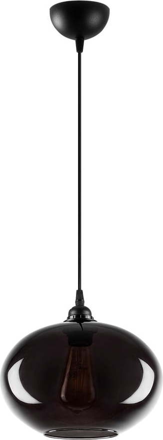 Závěsné svítidlo se skleněným stínidlem ø 27 cm Smoked – Opviq lights Opviq lights