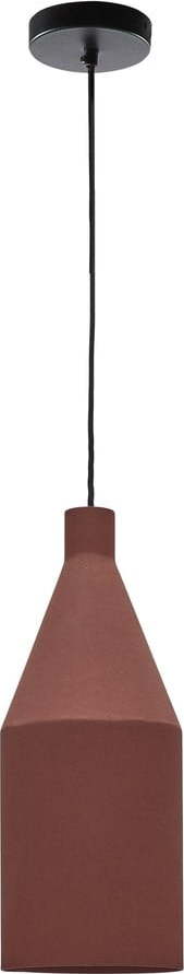 Závěsné svítidlo v terakotové barvě s kovovým stínidlem ø 15 cm Peralta – Kave Home Kave Home