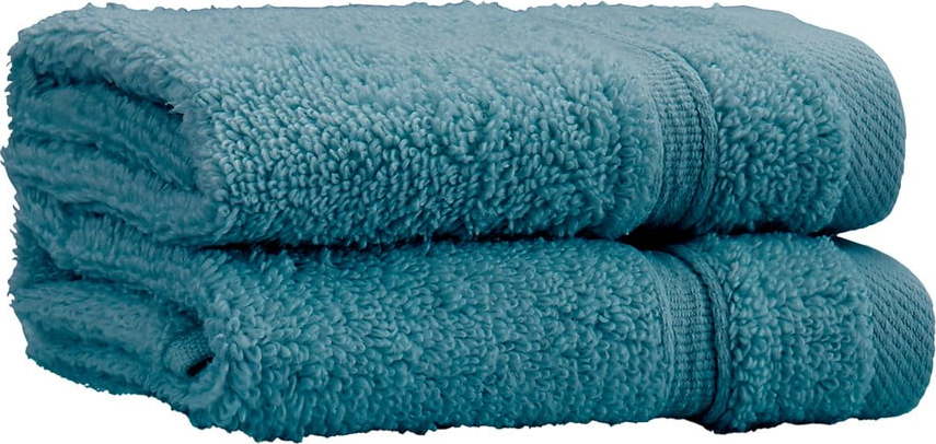 Zelenomodré froté bavlněné ručníky v sadě 2 ks 30x30 cm Zero Twist – Catherine Lansfield Catherine Lansfield