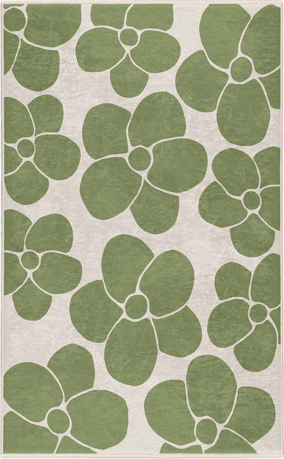 Zelený pratelný koberec 60x100 cm Green Meadow – Mila Home Mila Home