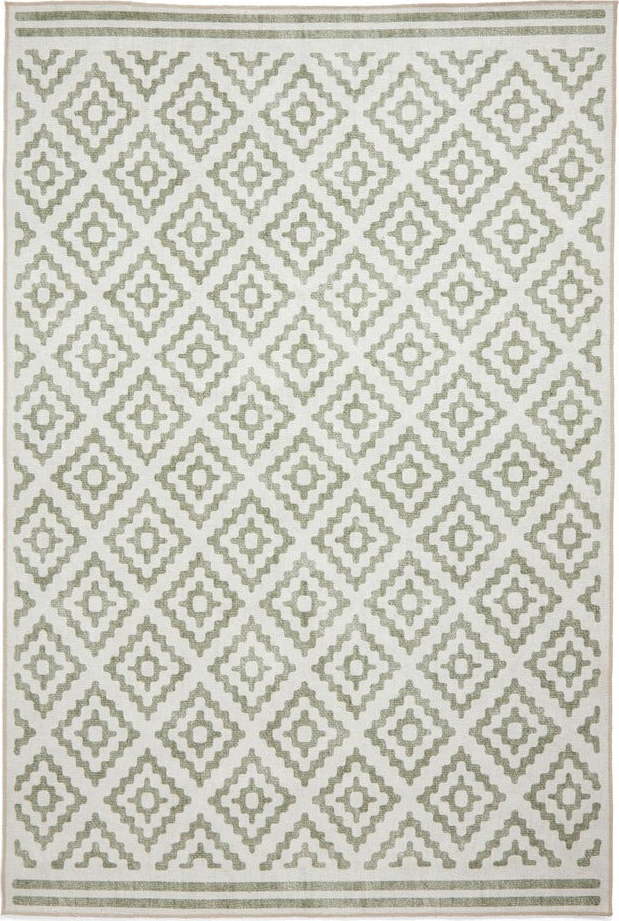 Zelený pratelný koberec 61x120 cm Coral Green – Think Rugs Think Rugs
