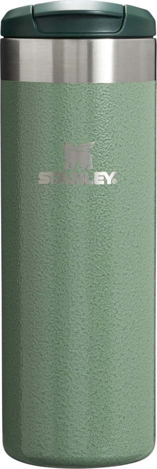 Zelený termo hrnek z nerezové oceli 470 ml AeroLight™ Transit Hammer Tone Green – Stanley Stanley