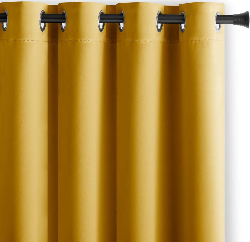 Žlutý dimout závěs 140x270 cm Kierra – Restilo Restilo