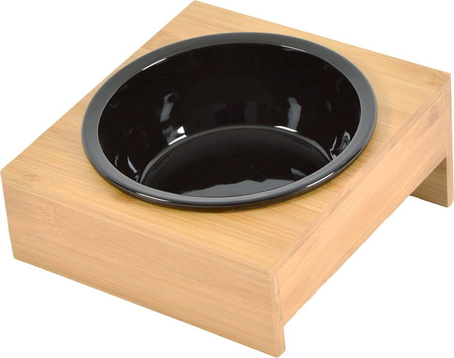 Bambusová miska s podstavcem pro psa ø 16 cm – Love Story Love Story