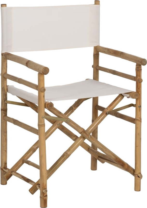 Bambusová skládací jídelní židle v přírodní barvě Director – Ixia Ixia