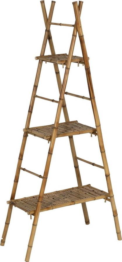 Bambusový regál v přírodní barvě 78x165x40 cm Manali – Ixia Ixia